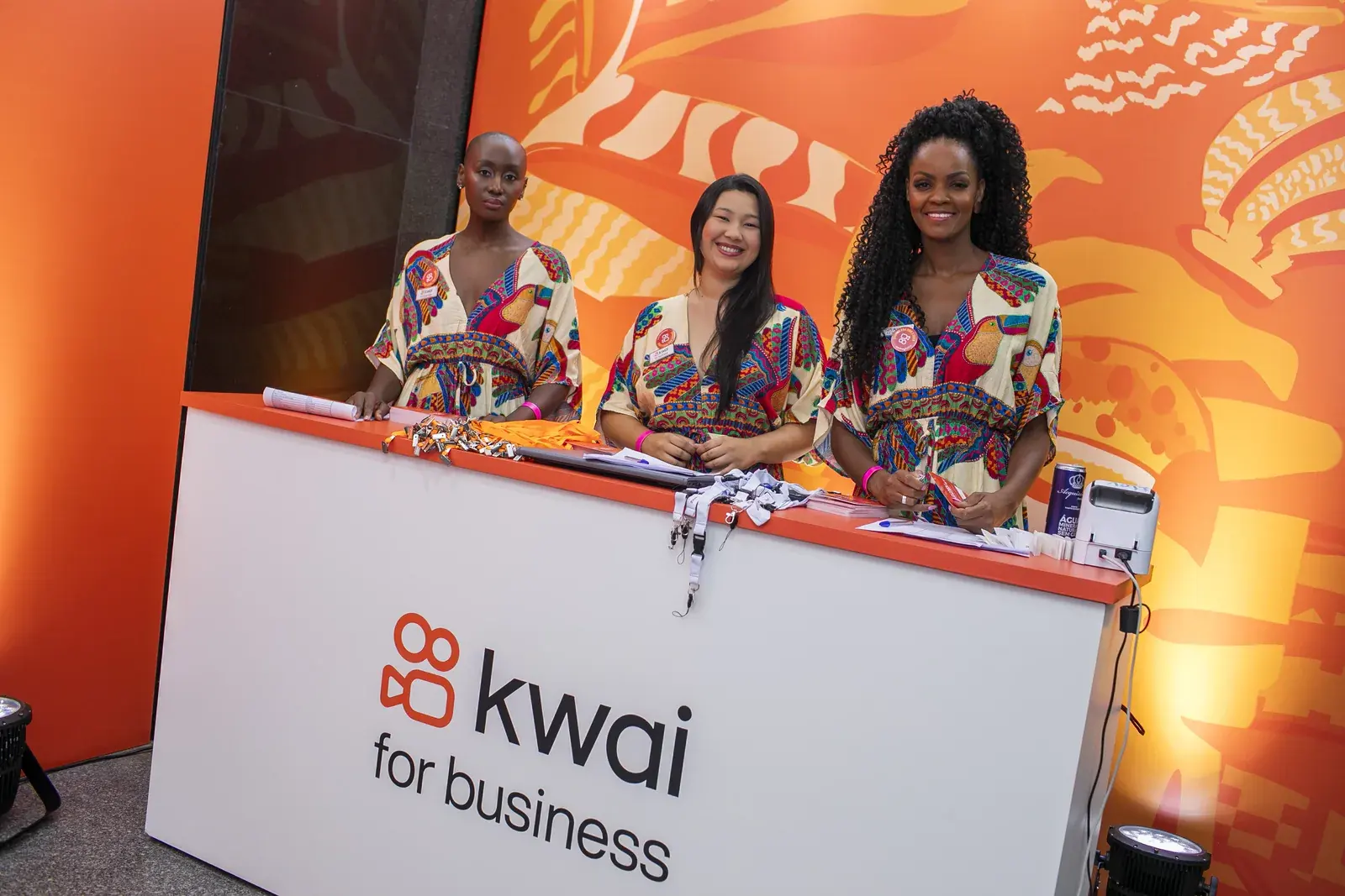 Team at the Kwai for Business counter