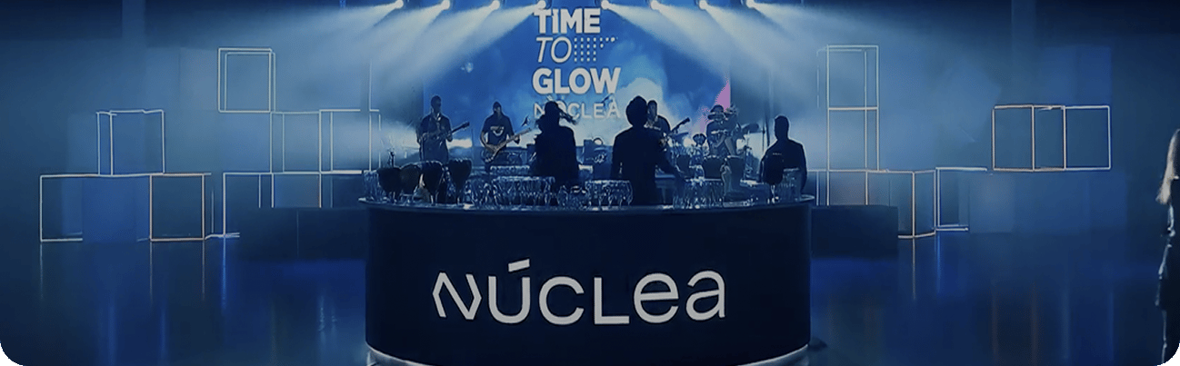 Year-End Party Time to Glow — Núclea